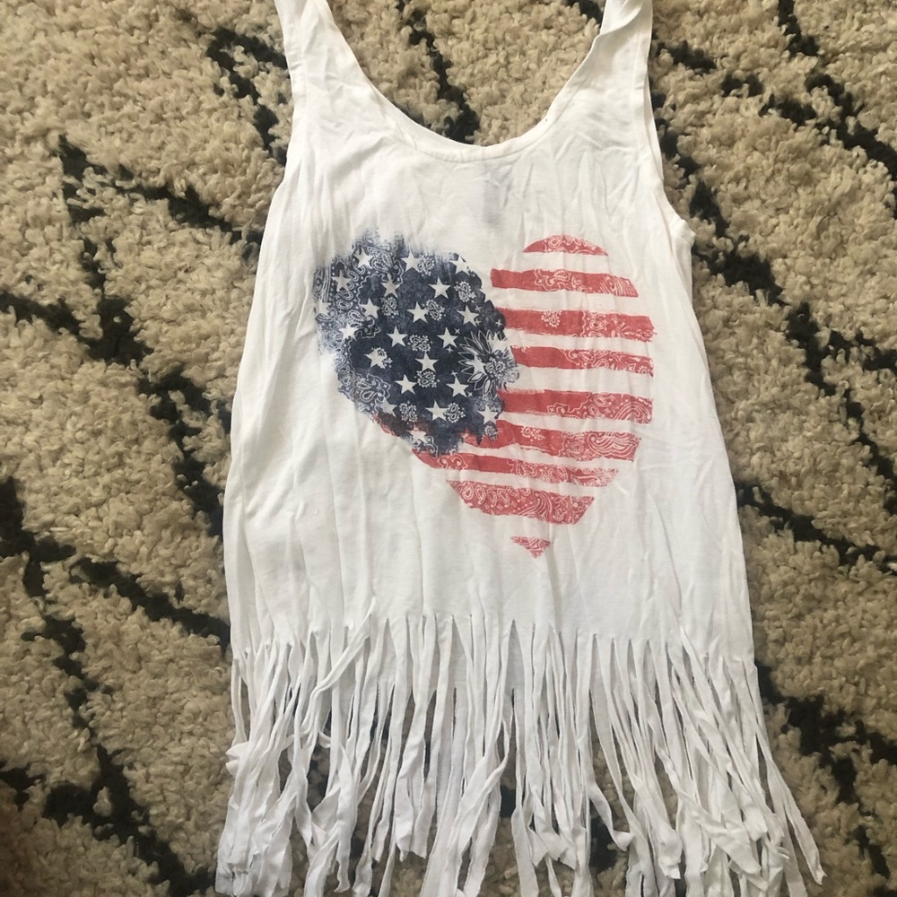 Full Tilt Gently Used Tank Top - USA